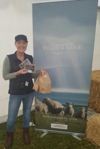 Lisa Promoting Palliser Ridge Lamb